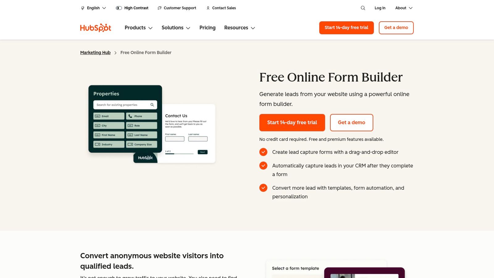HubSpot Forms