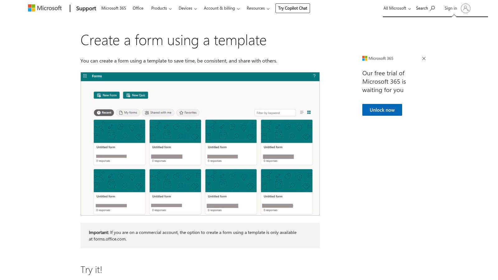 Microsoft Forms