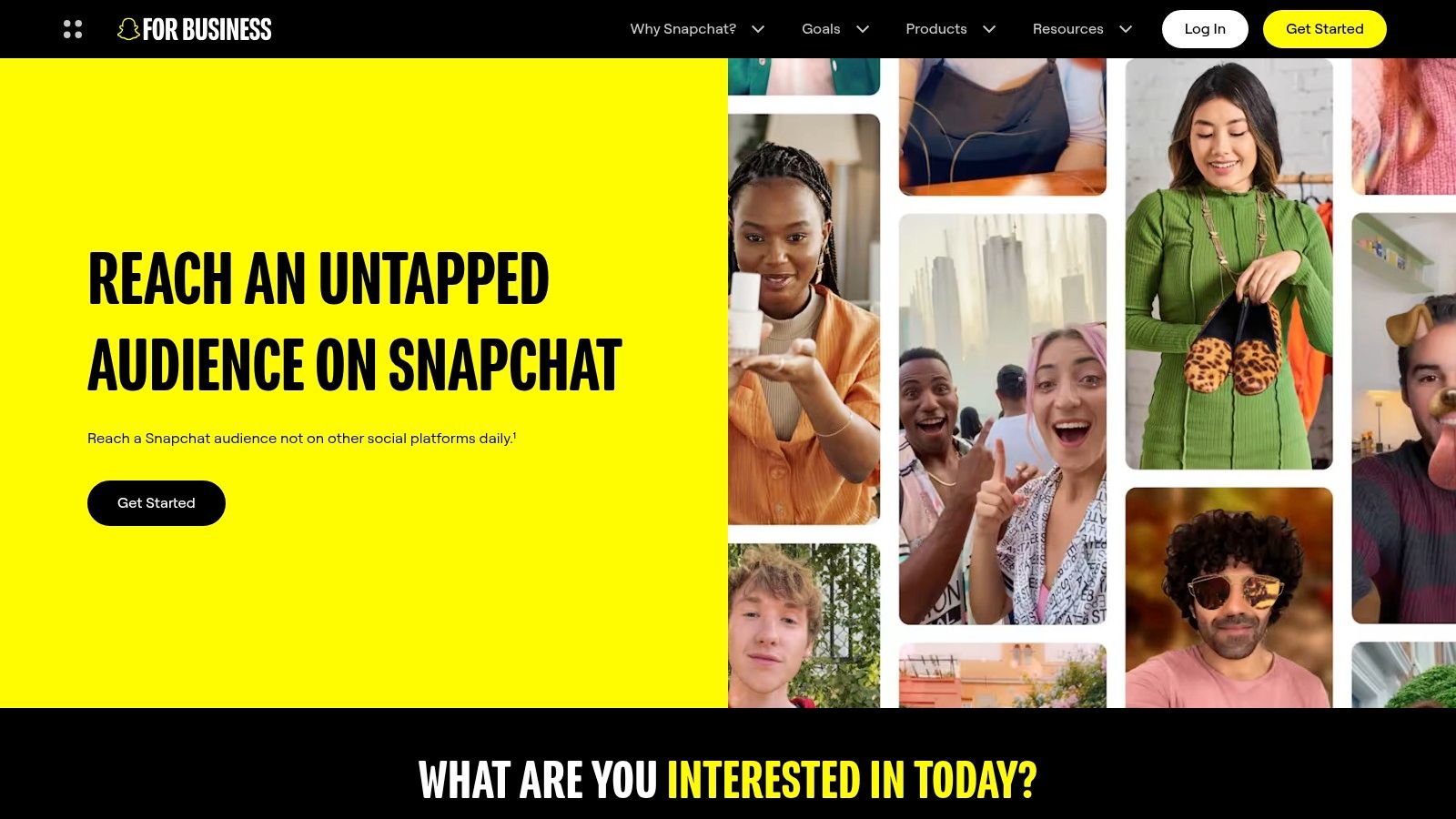 Snapchat for Business (Ads Manager)