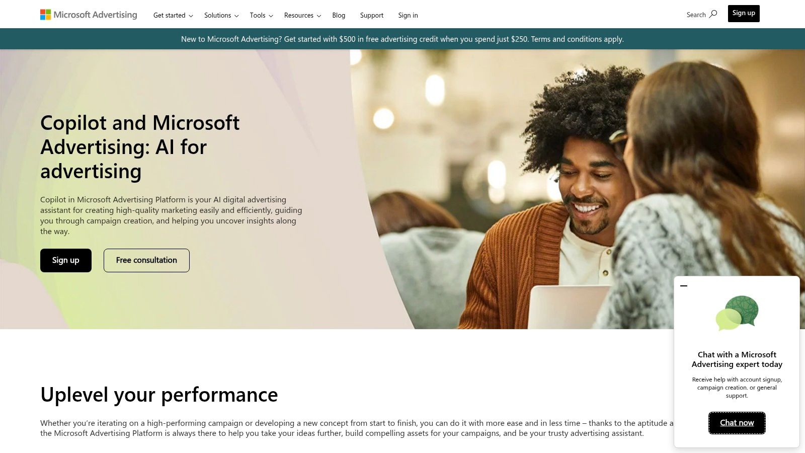 Microsoft Advertising + Copilot