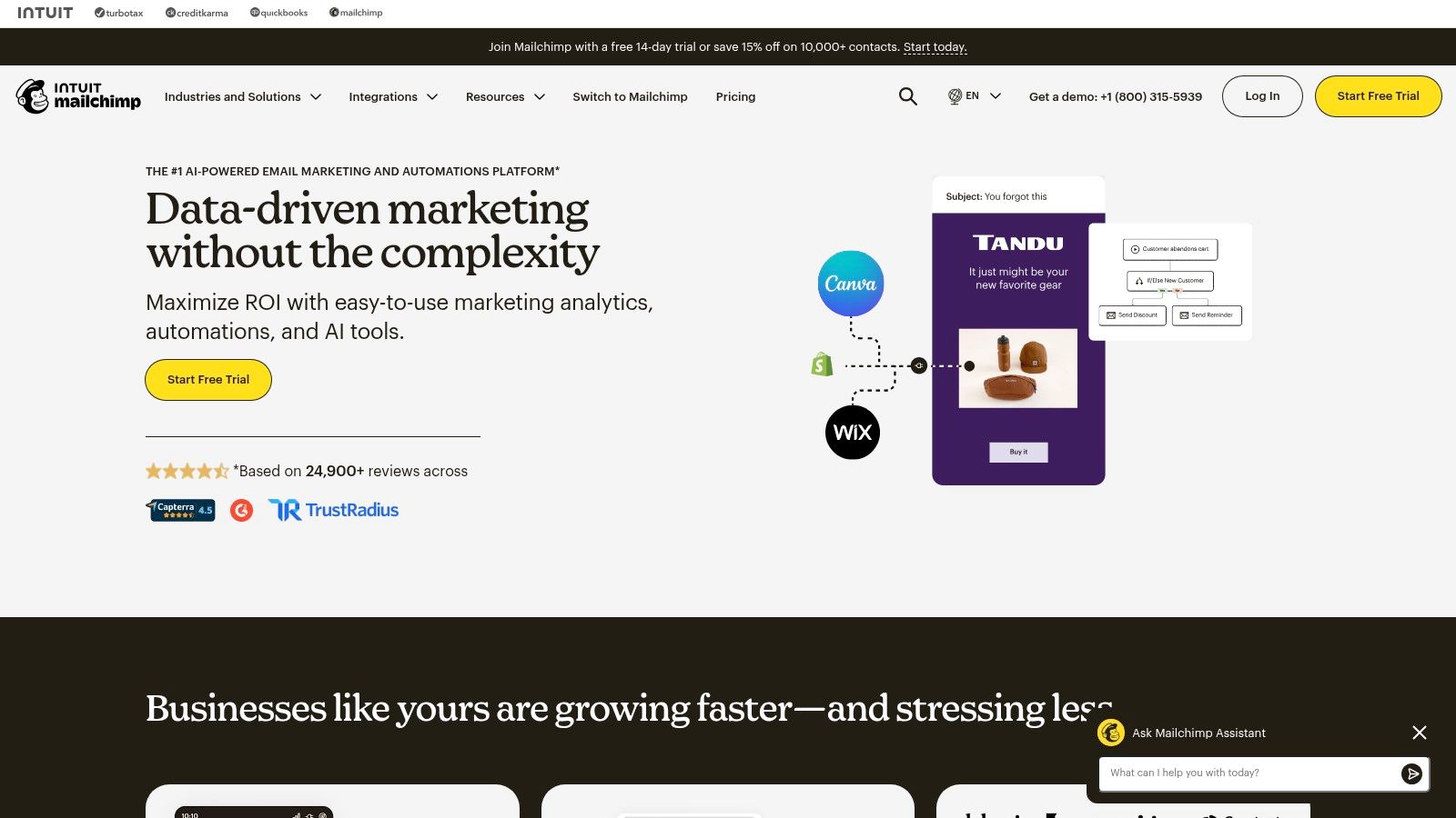 Mailchimp (by Intuit)