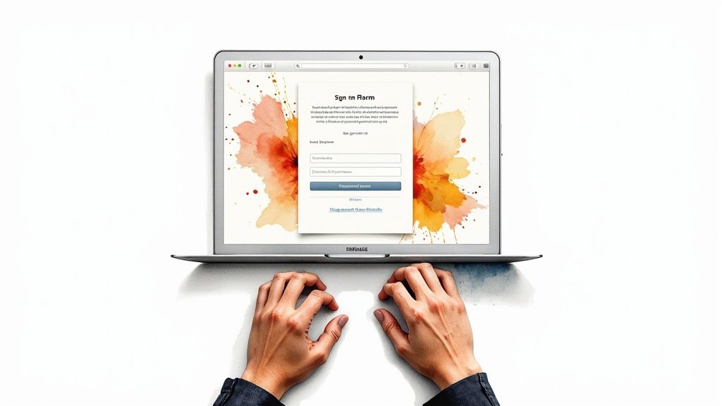 Person navigating the Google Analytics interface to find their Measurement ID
