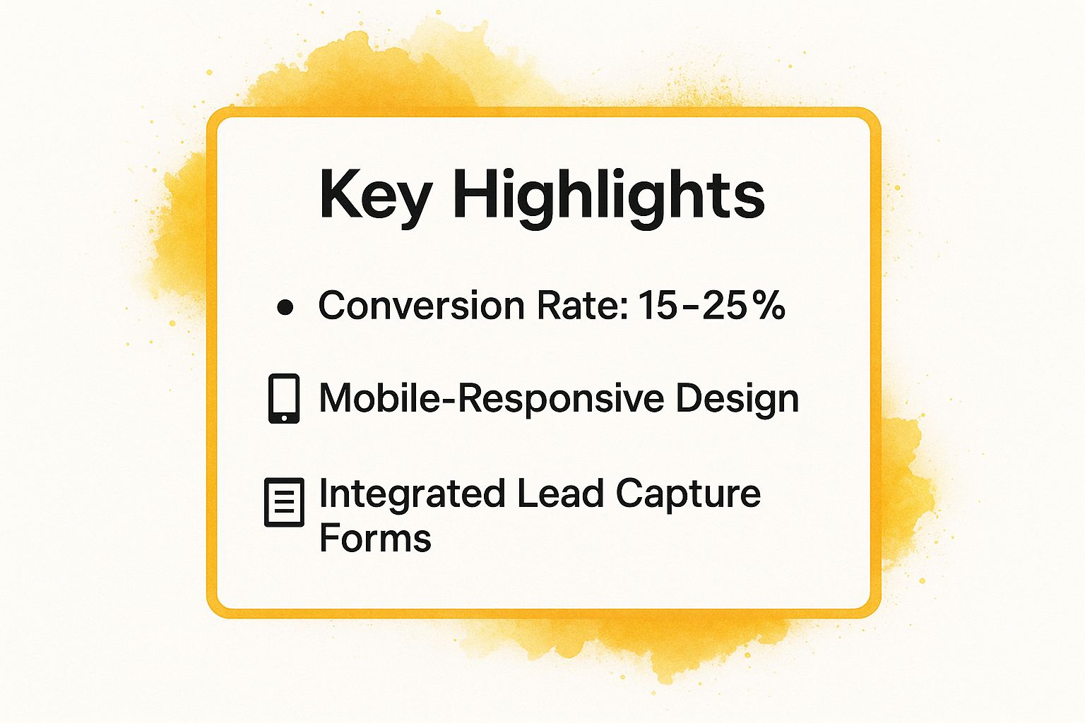 Infographic showing key data about Leadpages Real Estate Pro Template