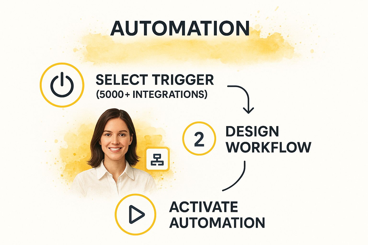Infographic showing key data about Zapier Automation Platform Services