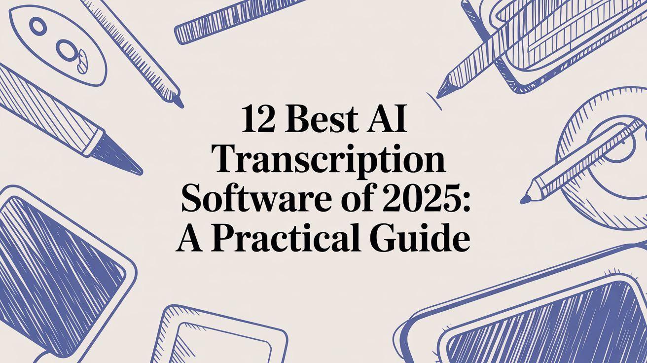 12 Best AI Transcription Software of 2025: A Practical Guide