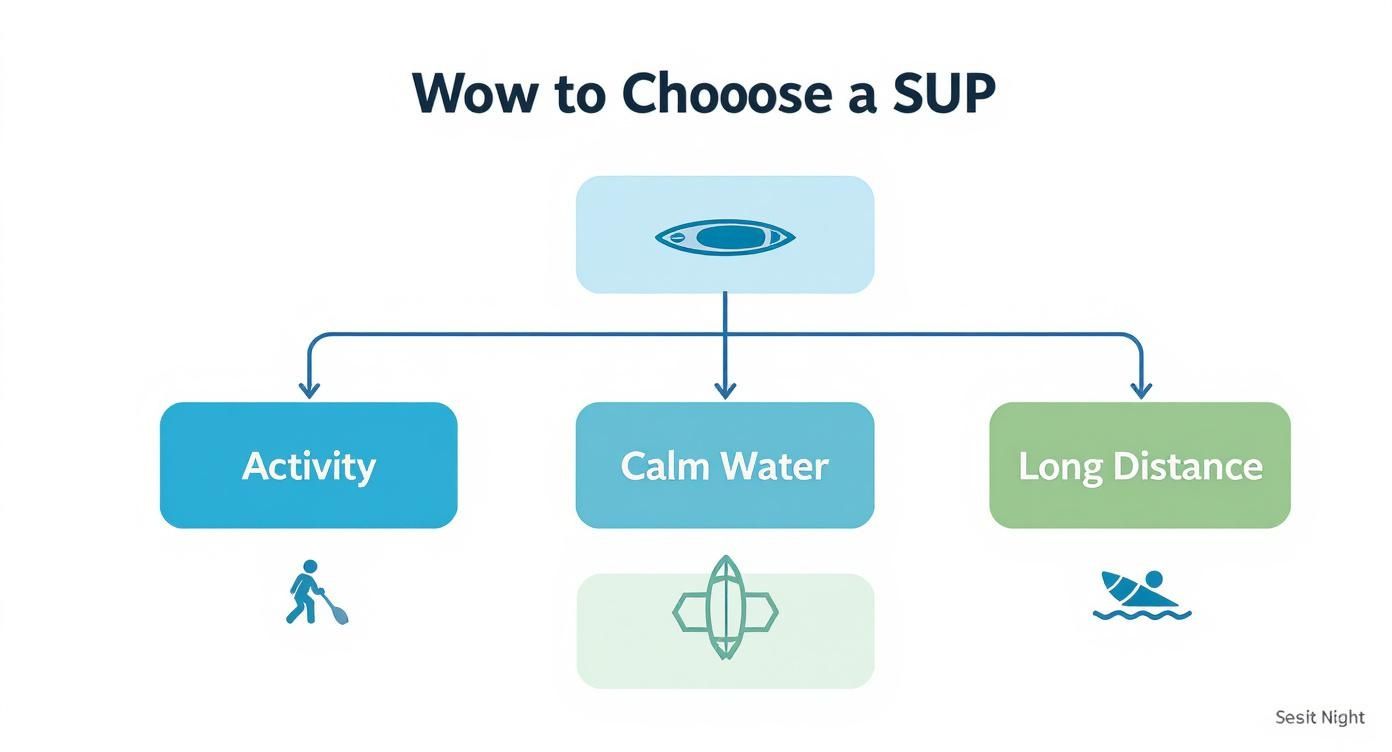 Infographic about best stand up paddle board uk