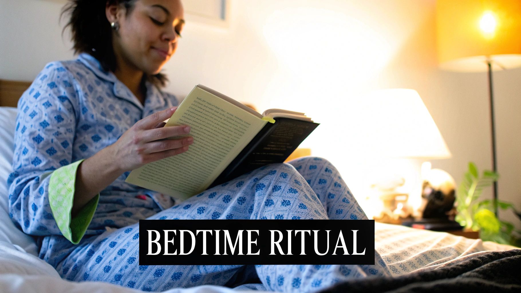 Element Lux blue light blocking glasses with orange lenses on a wooden surface.