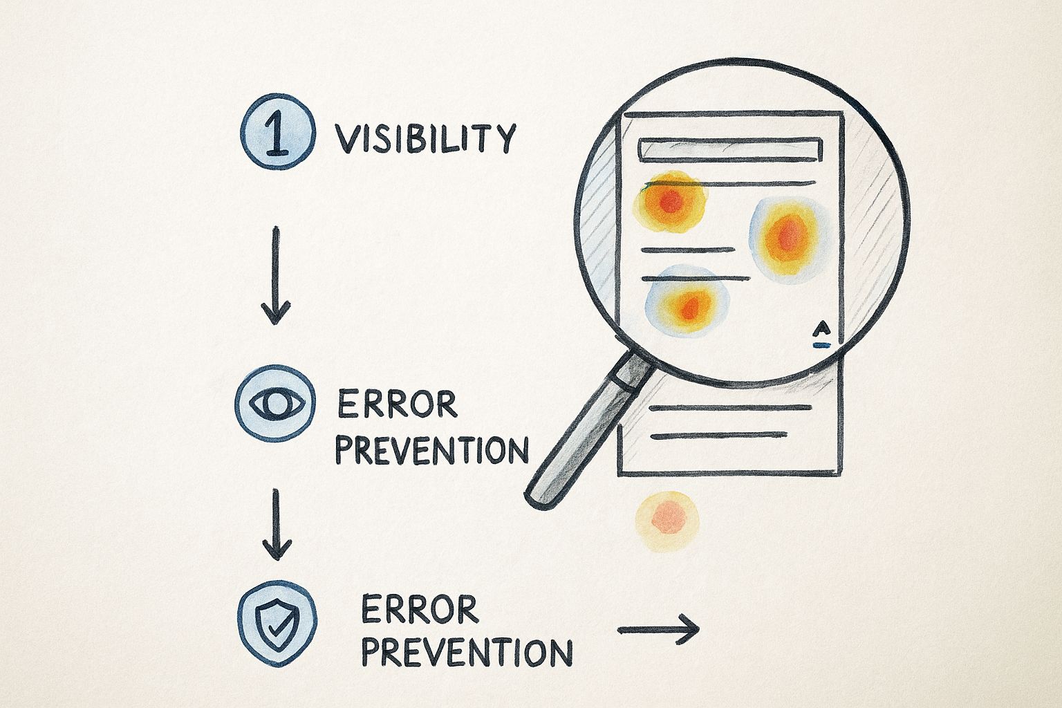 Infographic about audit ux design