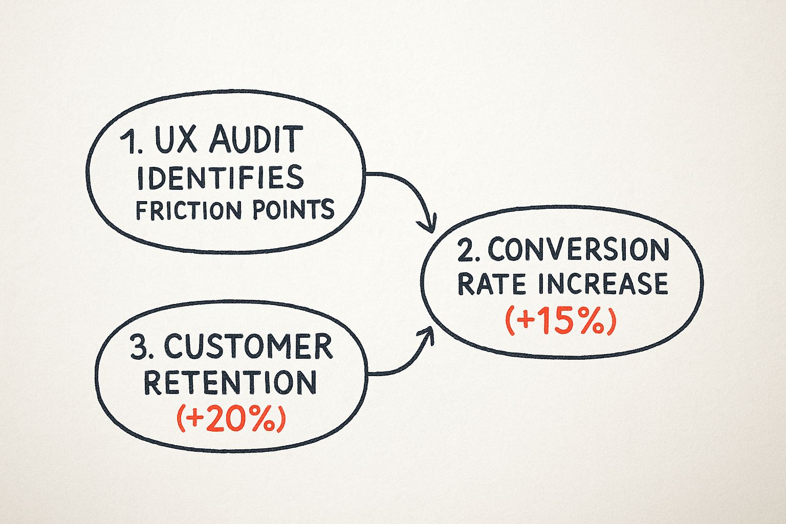 Infographic about user experience audit