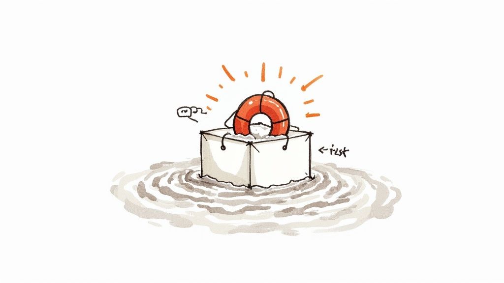 A team collaborating on a whiteboard, sketching out a startup idea.