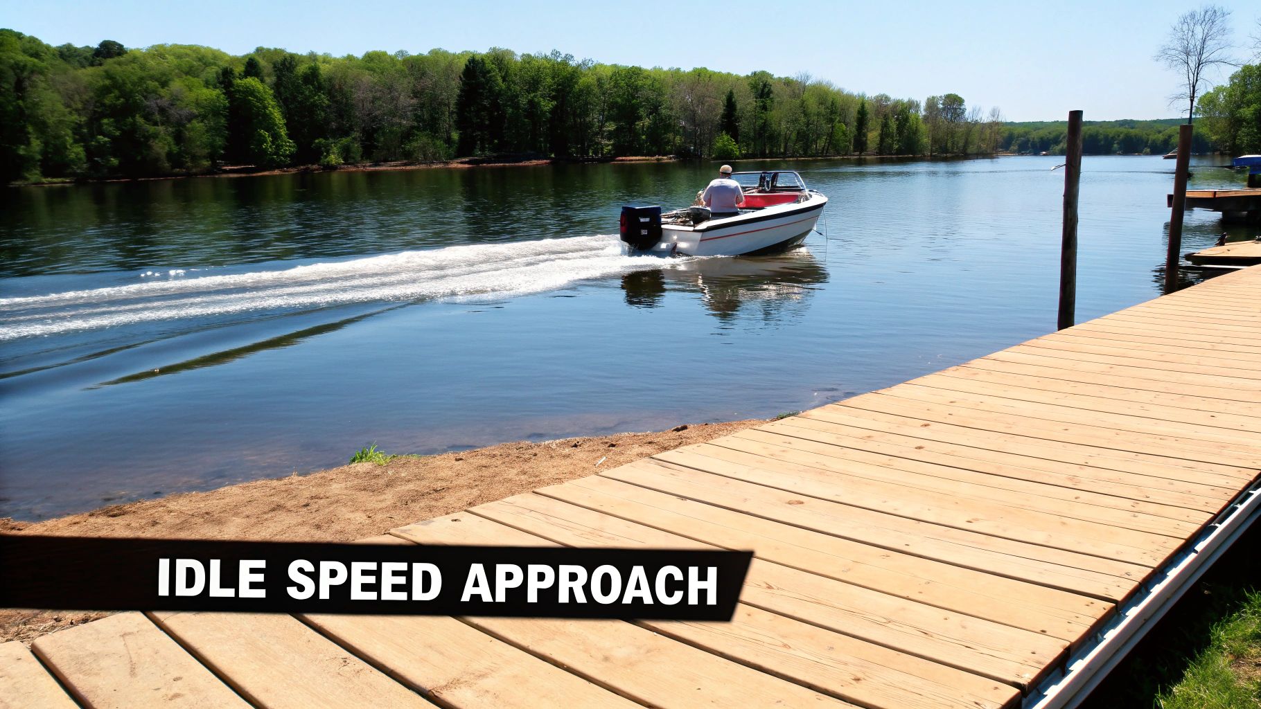 1. Approach Slowly with Proper Speed Control