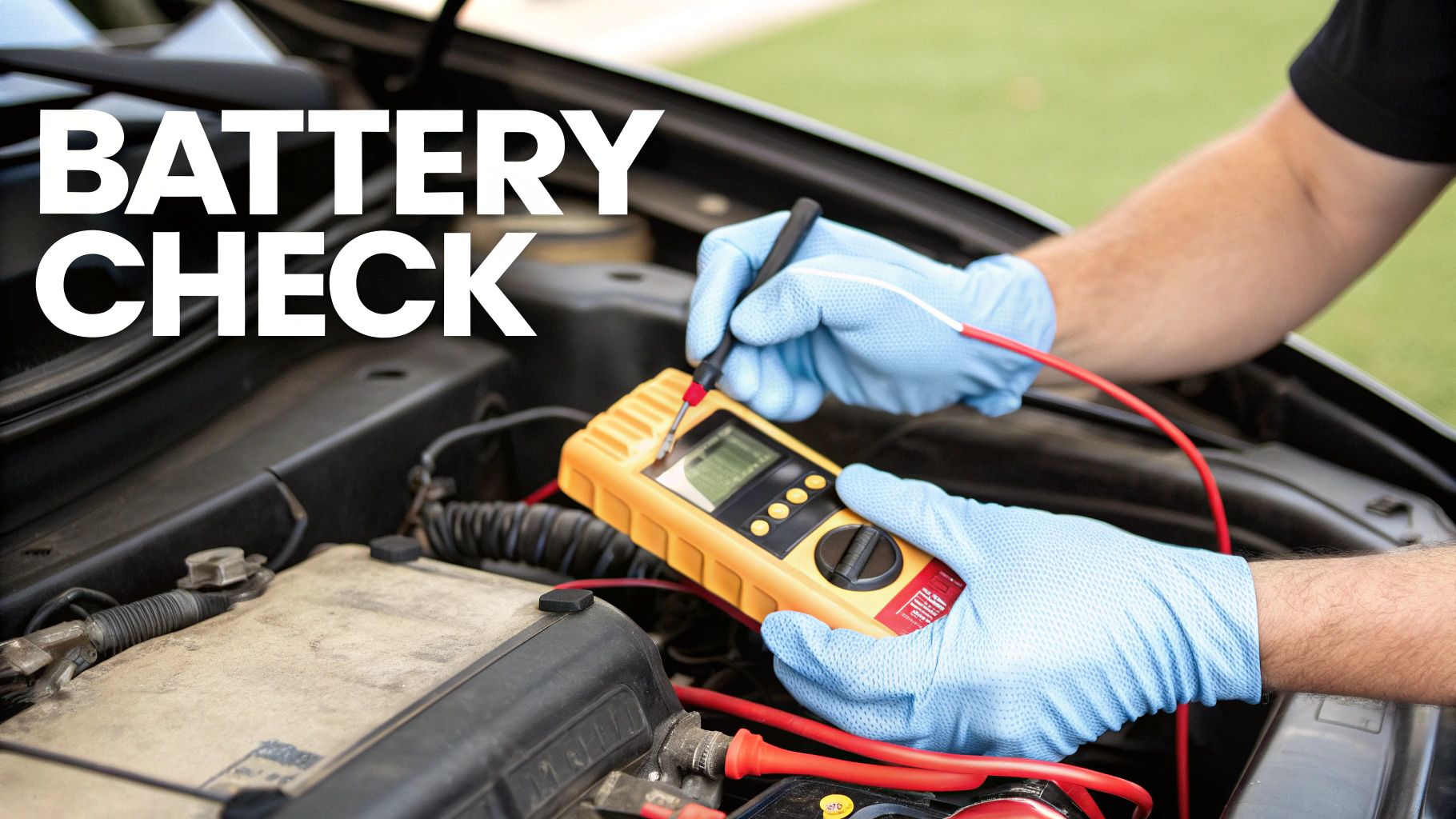 Battery Maintenance and Electrical System Check