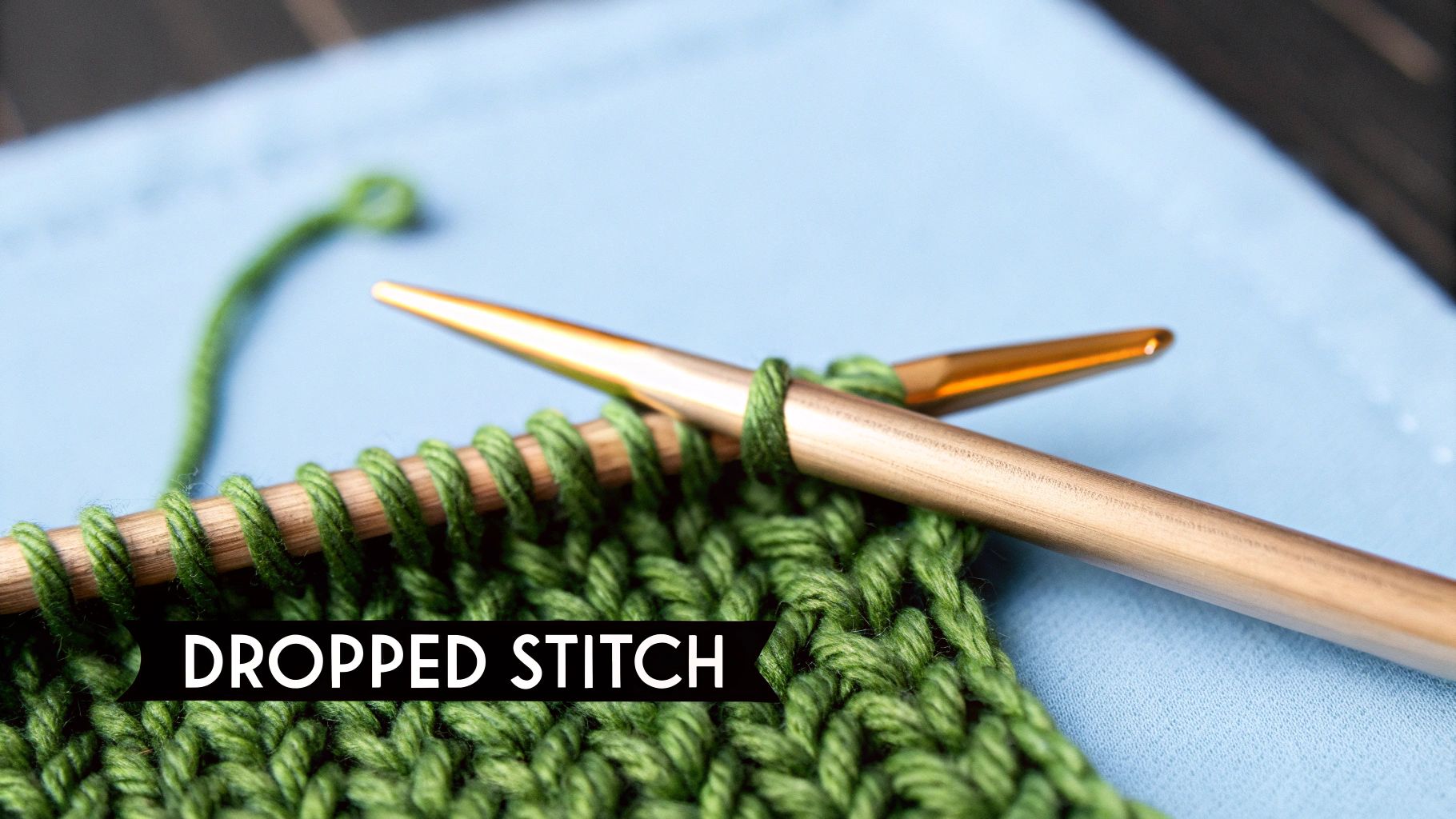 The Vanishing Act: Dropping Stitches