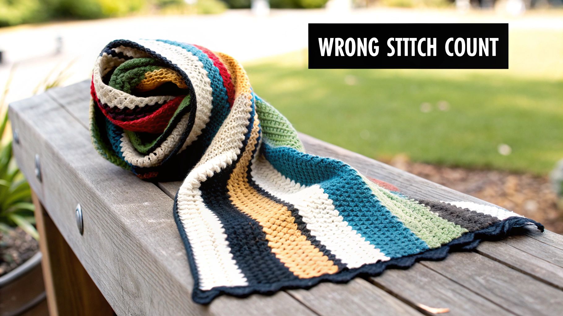Incorrect Stitch Count