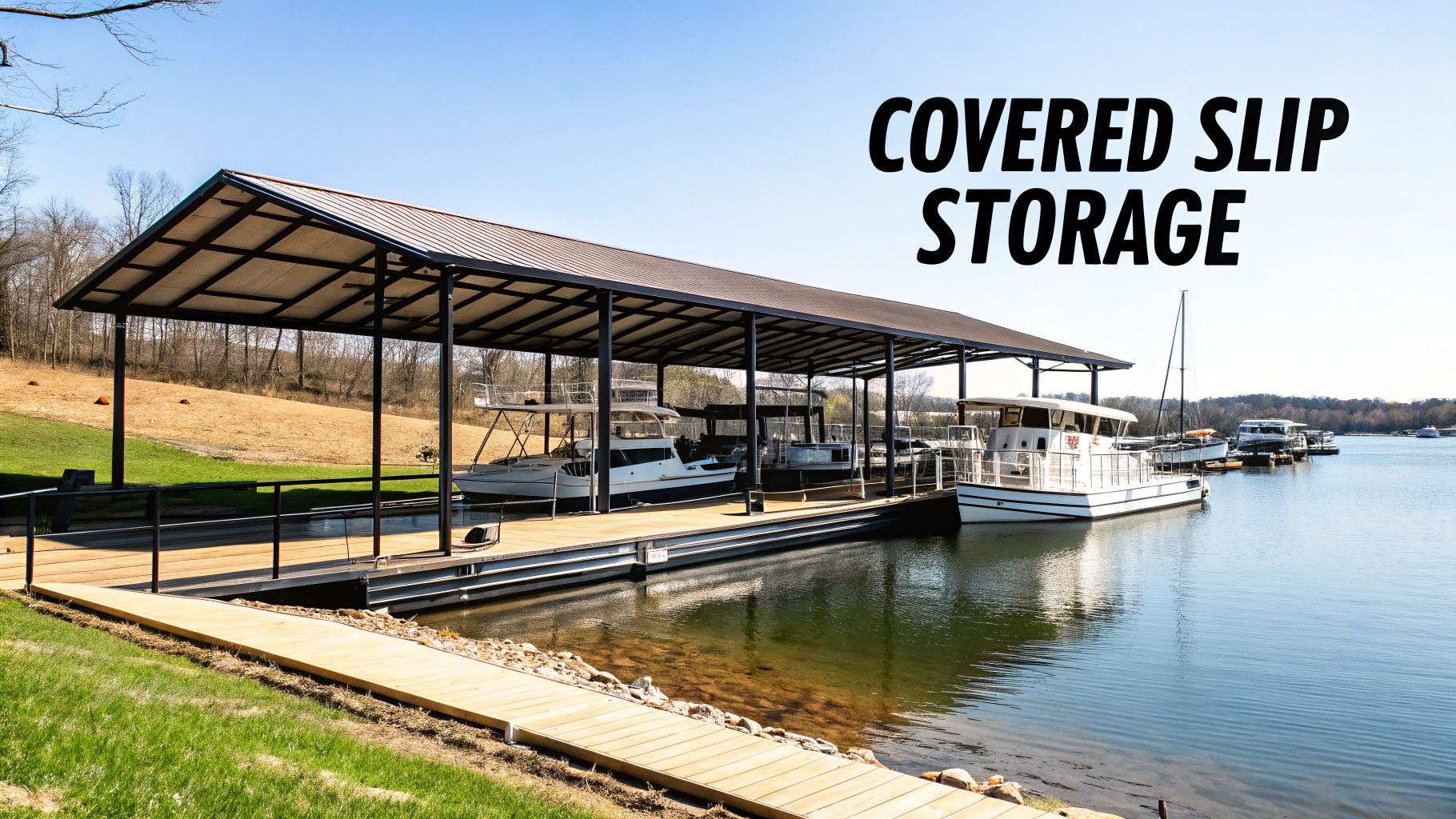 Covered Slip Storage