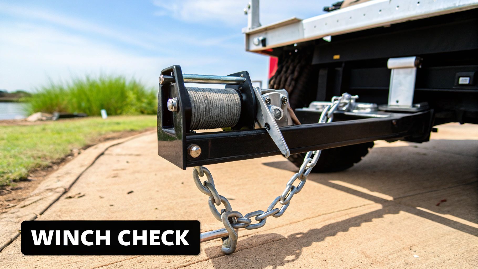 Winch and Safety Chain Inspection