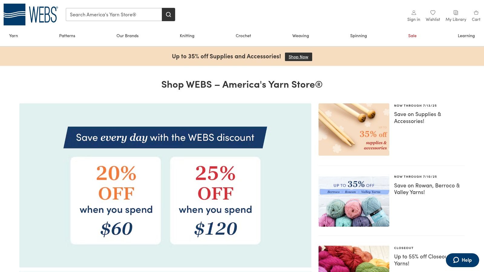 WEBS – America's Yarn Store
