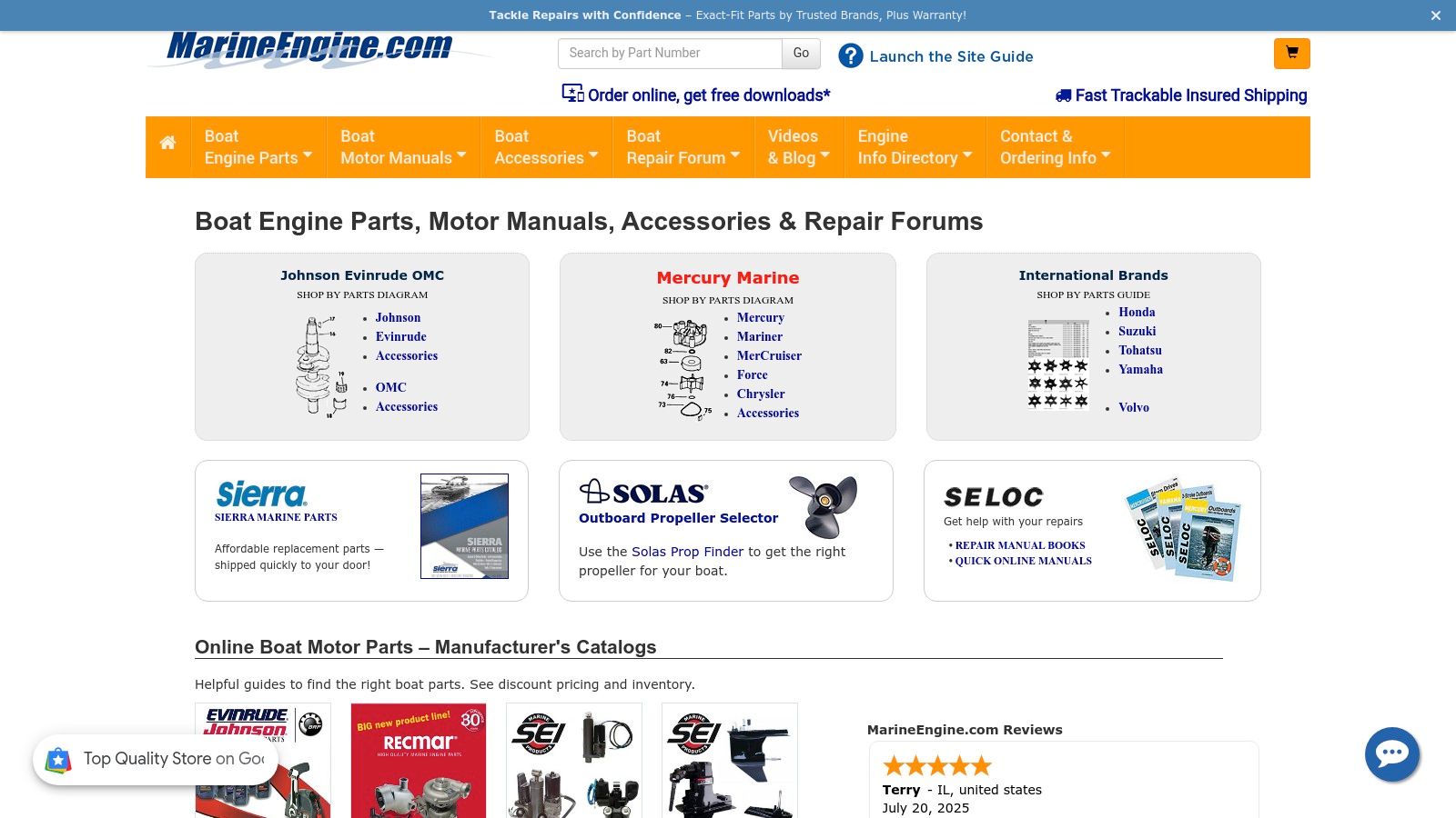 MarineEngine.com