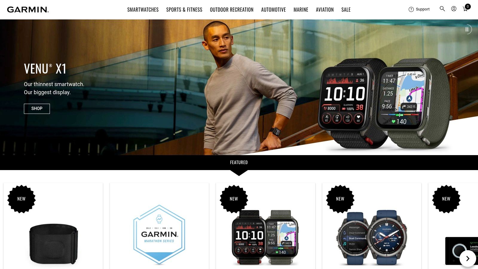 Garmin Official Website