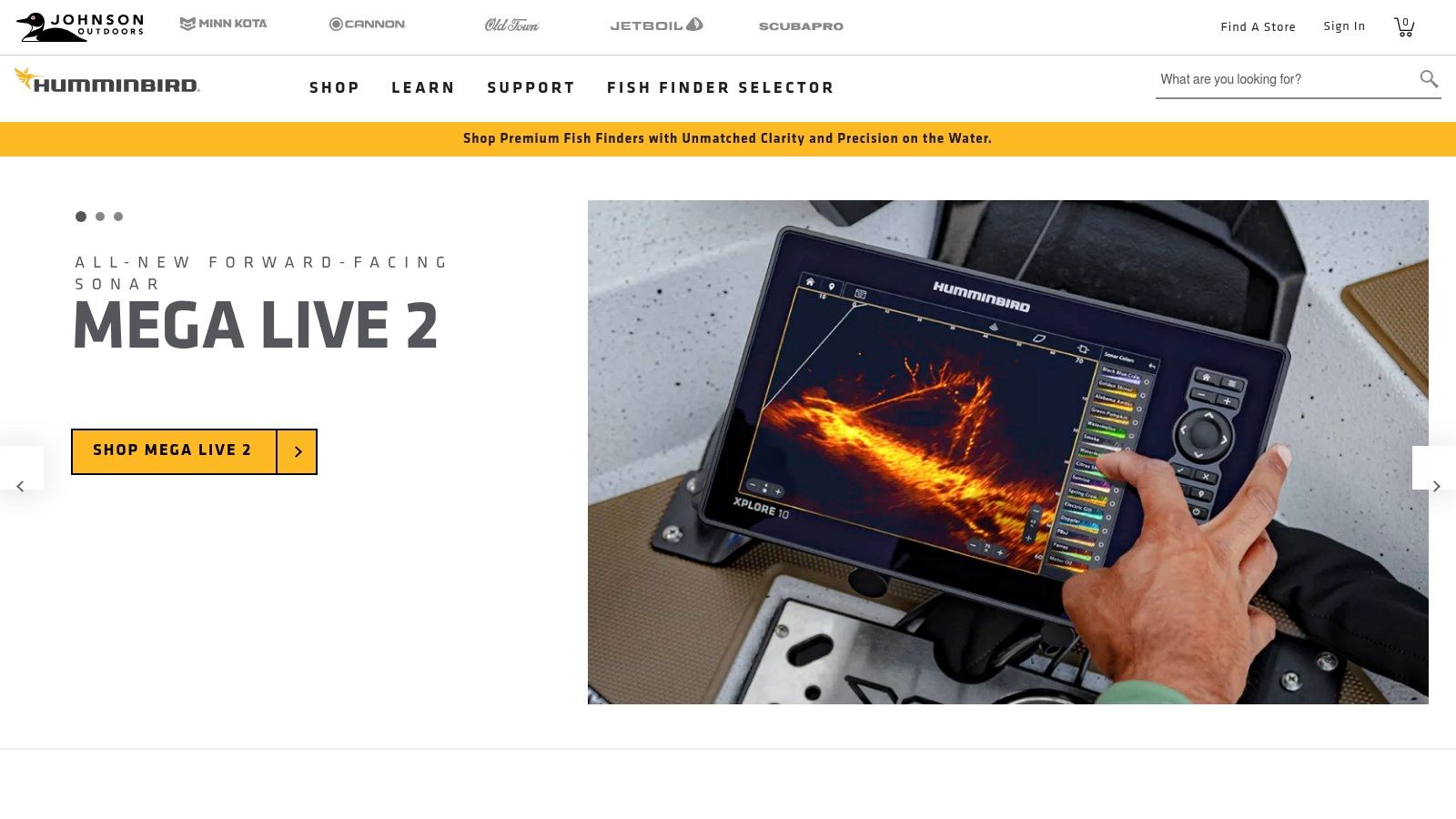 Humminbird Official Website