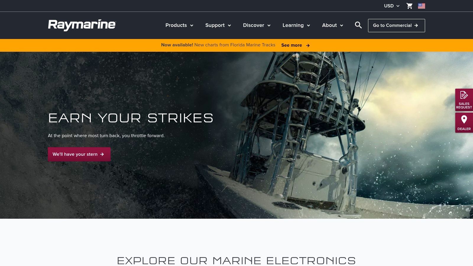 Raymarine Official Website