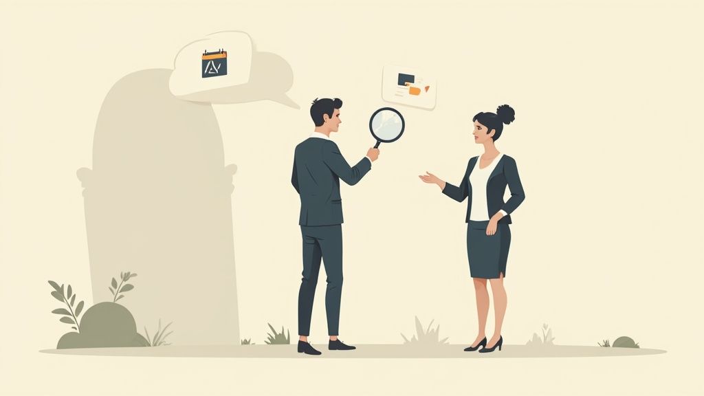 Team members collaborating in a positive and supportive office environment