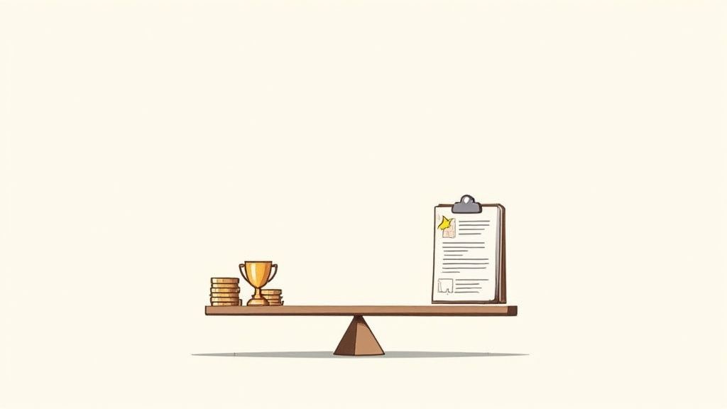 A person at a desk analyzing charts and data on a laptop, symbolizing salary research.