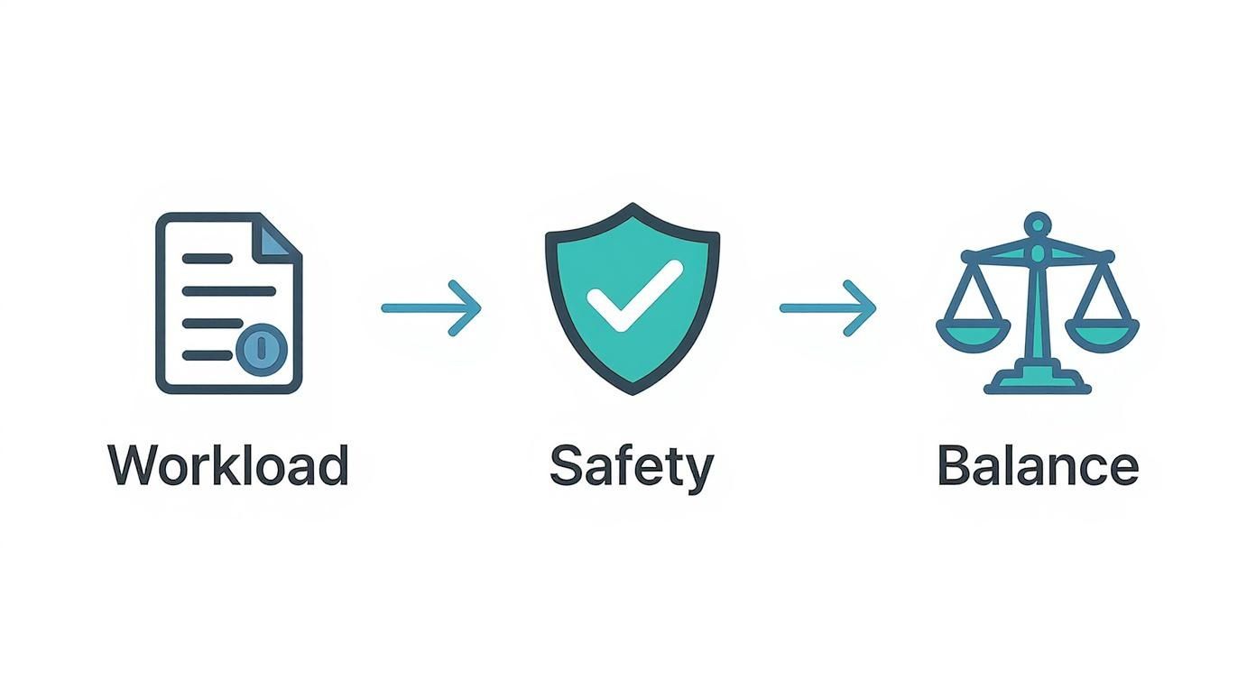 Infographic about how to prevent employee burnout