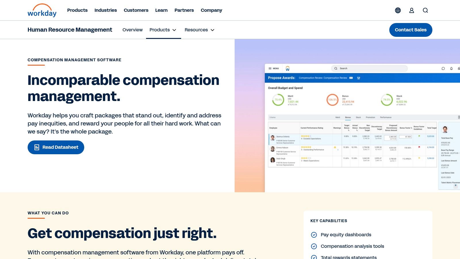 Workday – Compensation Management