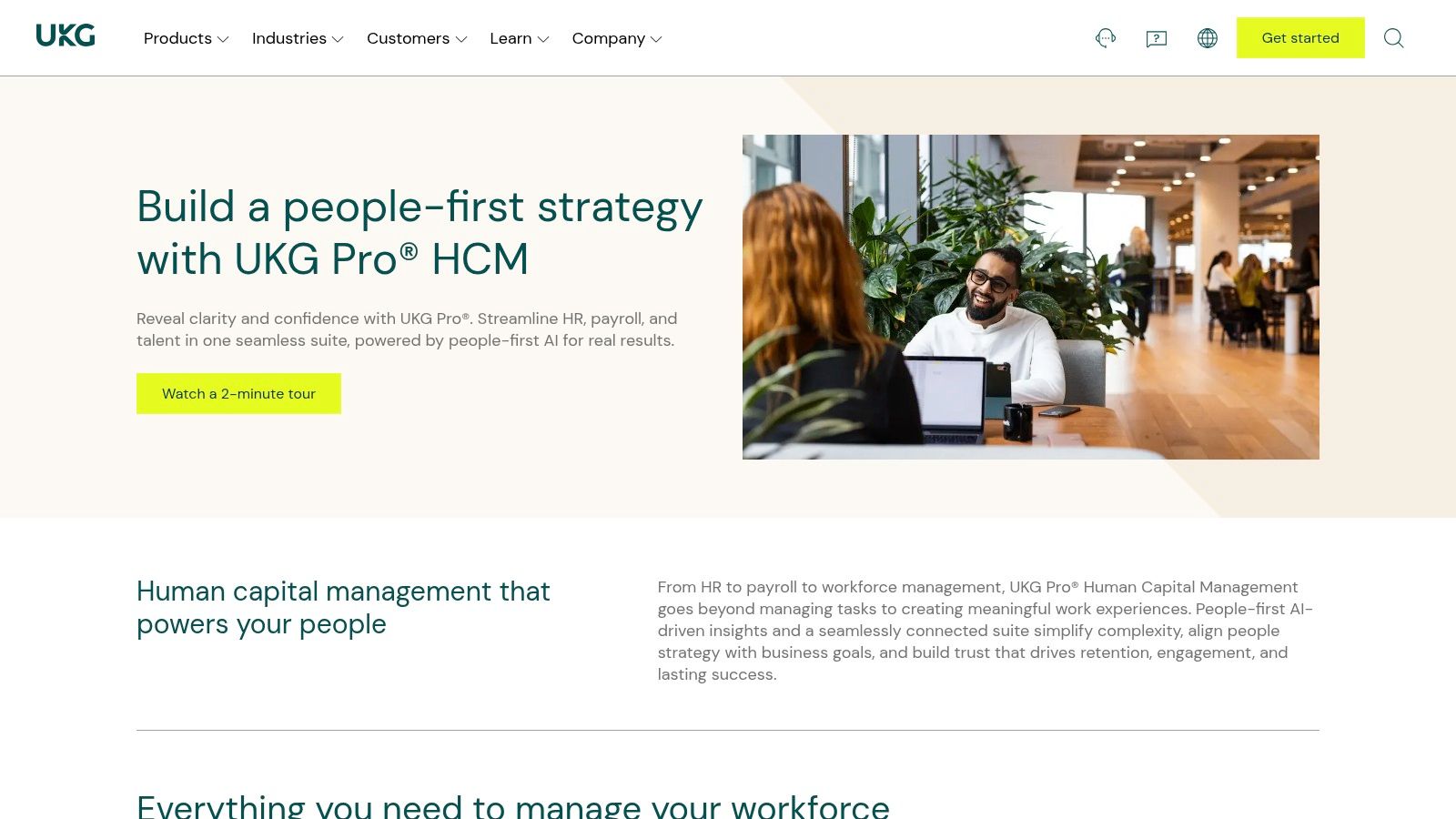 UKG Pro – HCM (Compensation features)