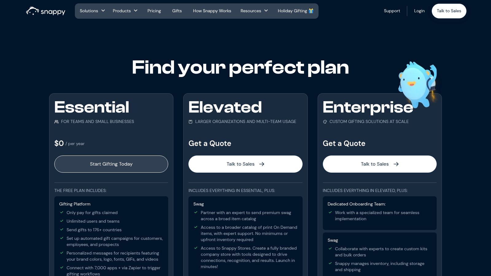 Snappy – Employee Recognition and Gifting Platform