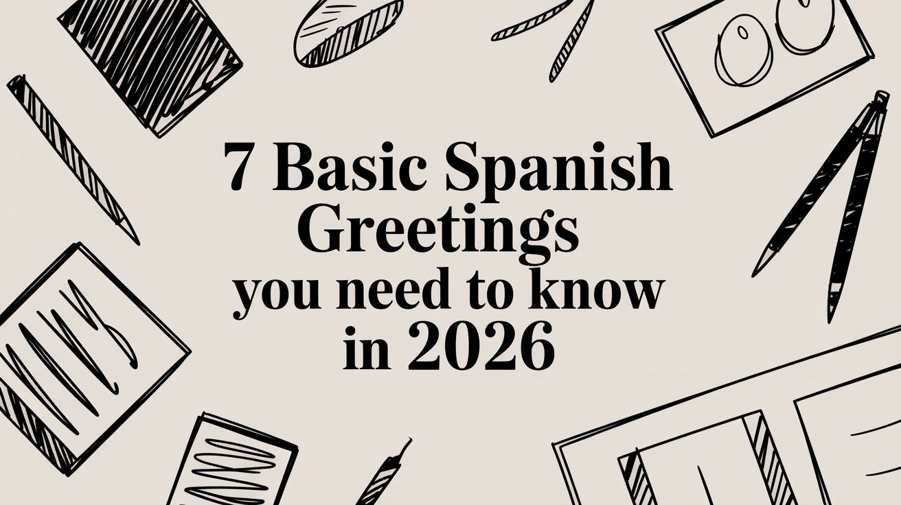7 Basic Spanish Greetings You Need to Know in 2026