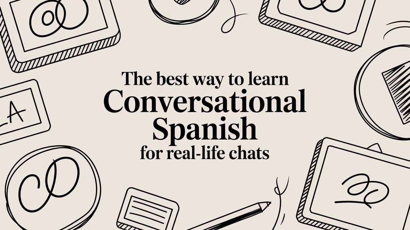 The Best Way to Learn Conversational Spanish for Real-Life Chats