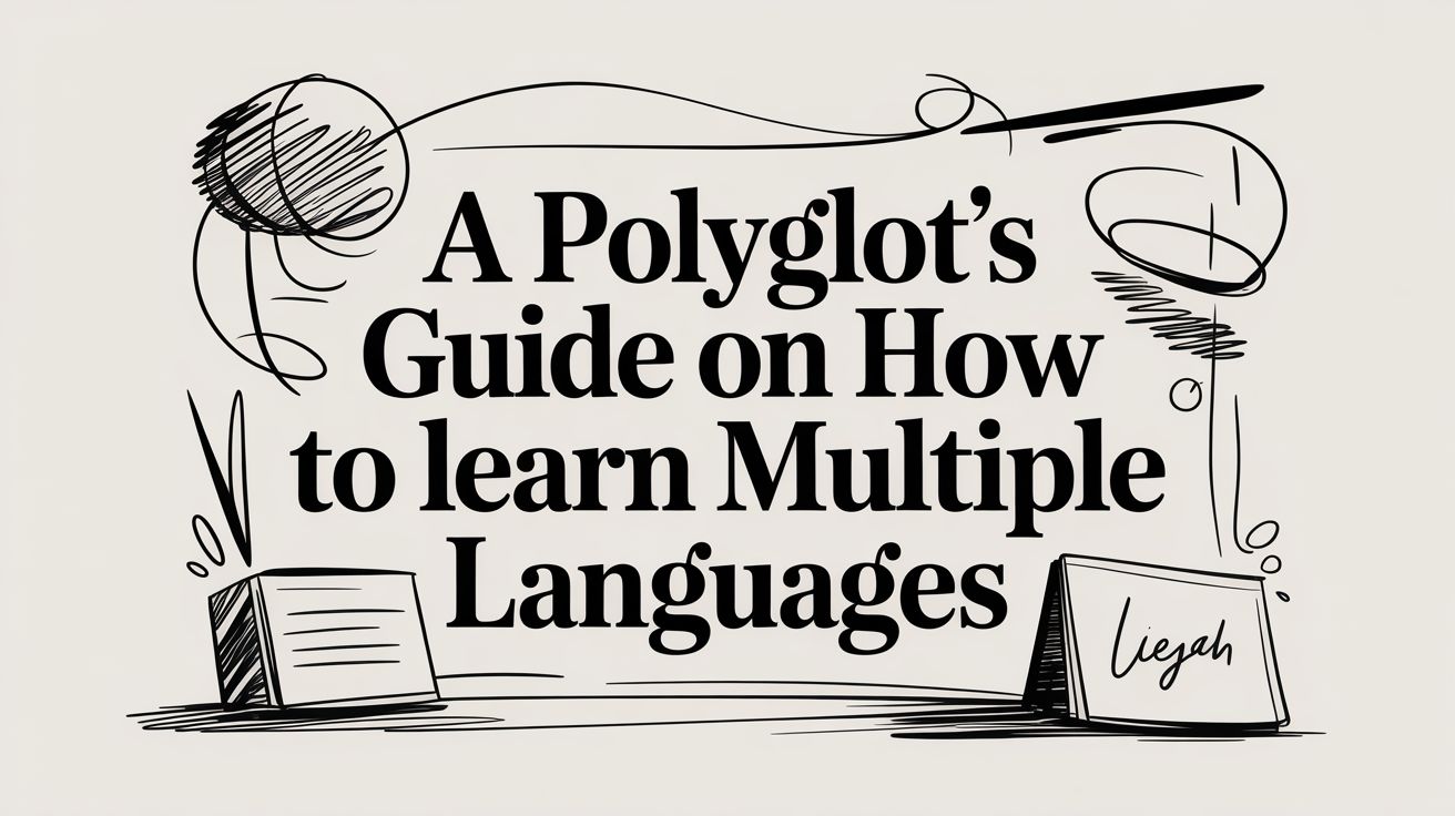 A Polyglot's Guide on How to Learn Multiple Languages