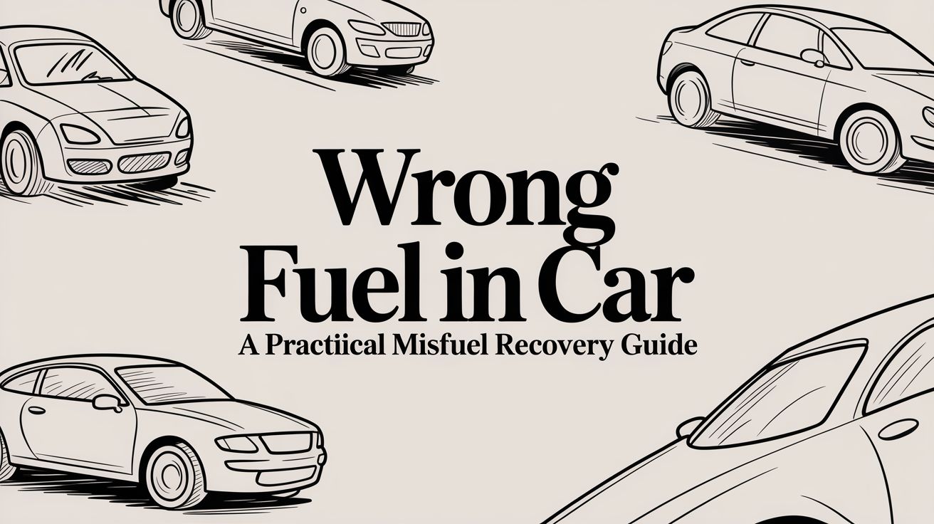 Wrong Fuel in Car A Practical Misfuel Recovery Guide