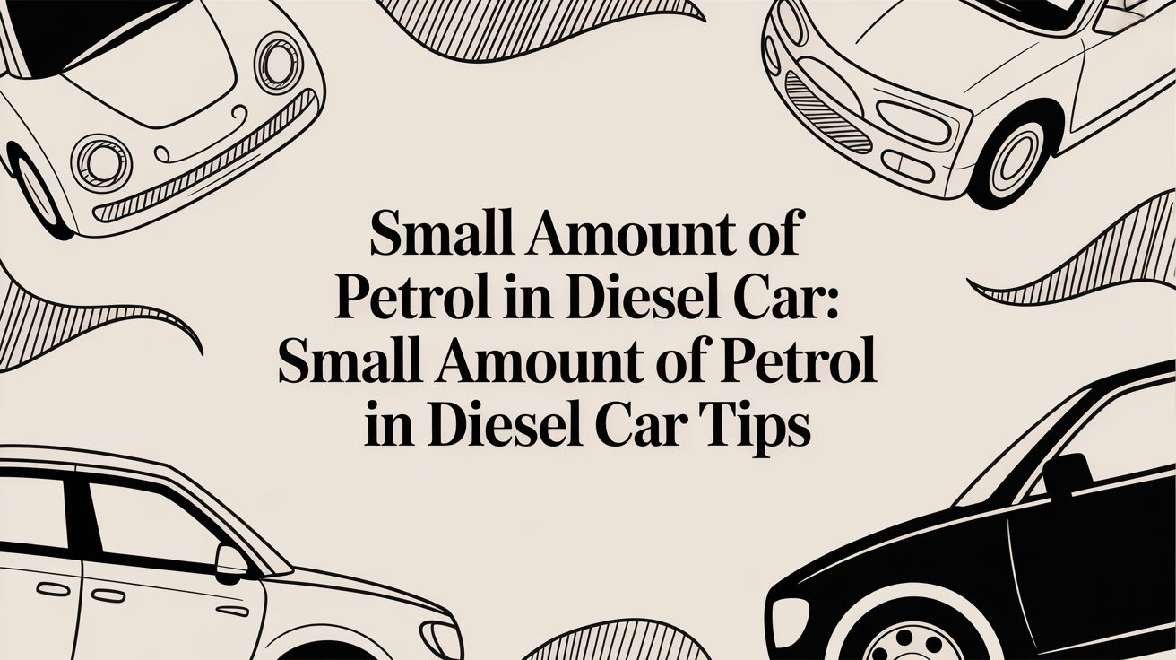 Small Amount of Petrol in Diesel Car: small amount of petrol in diesel car Tips