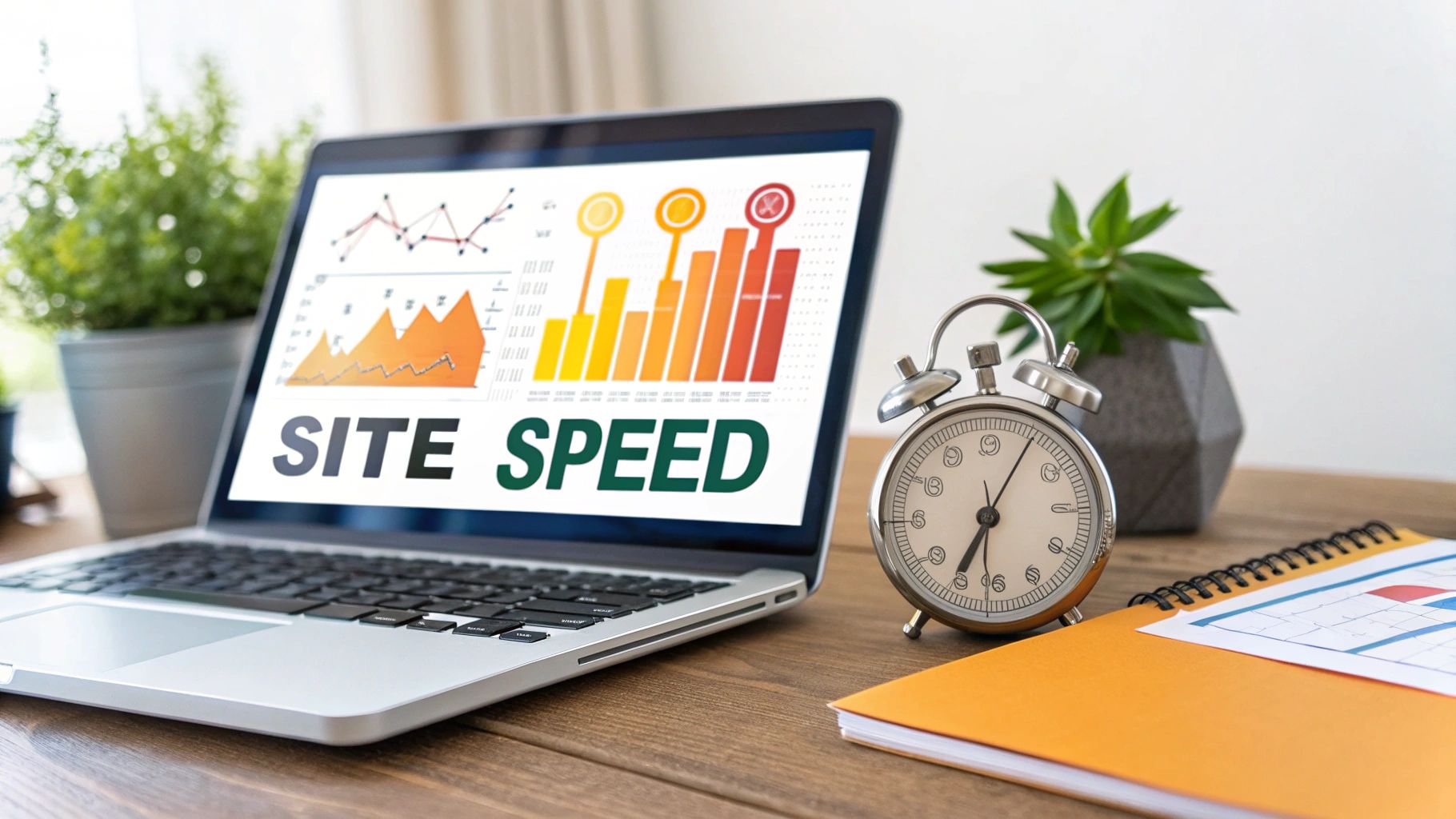 A person using a smartphone to browse a mobile-optimized website, highlighting a clean user interface.