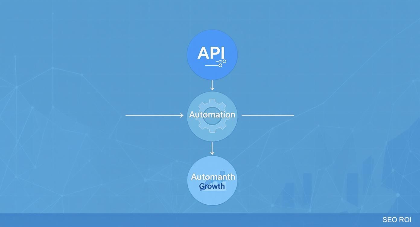 Infographic about seo rank api