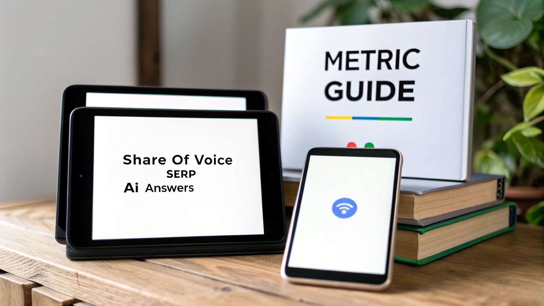 A person looking at a dashboard with various marketing metrics