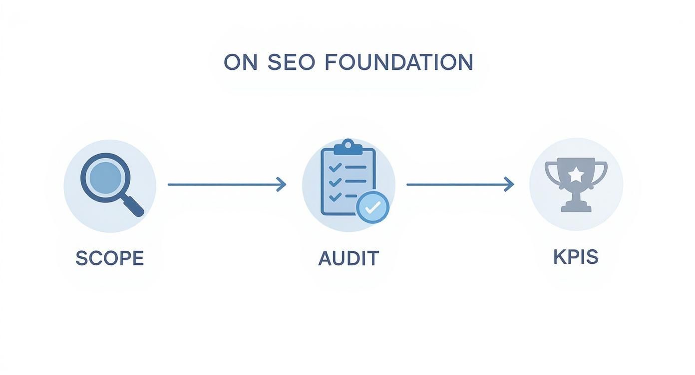 Infographic about seo project management