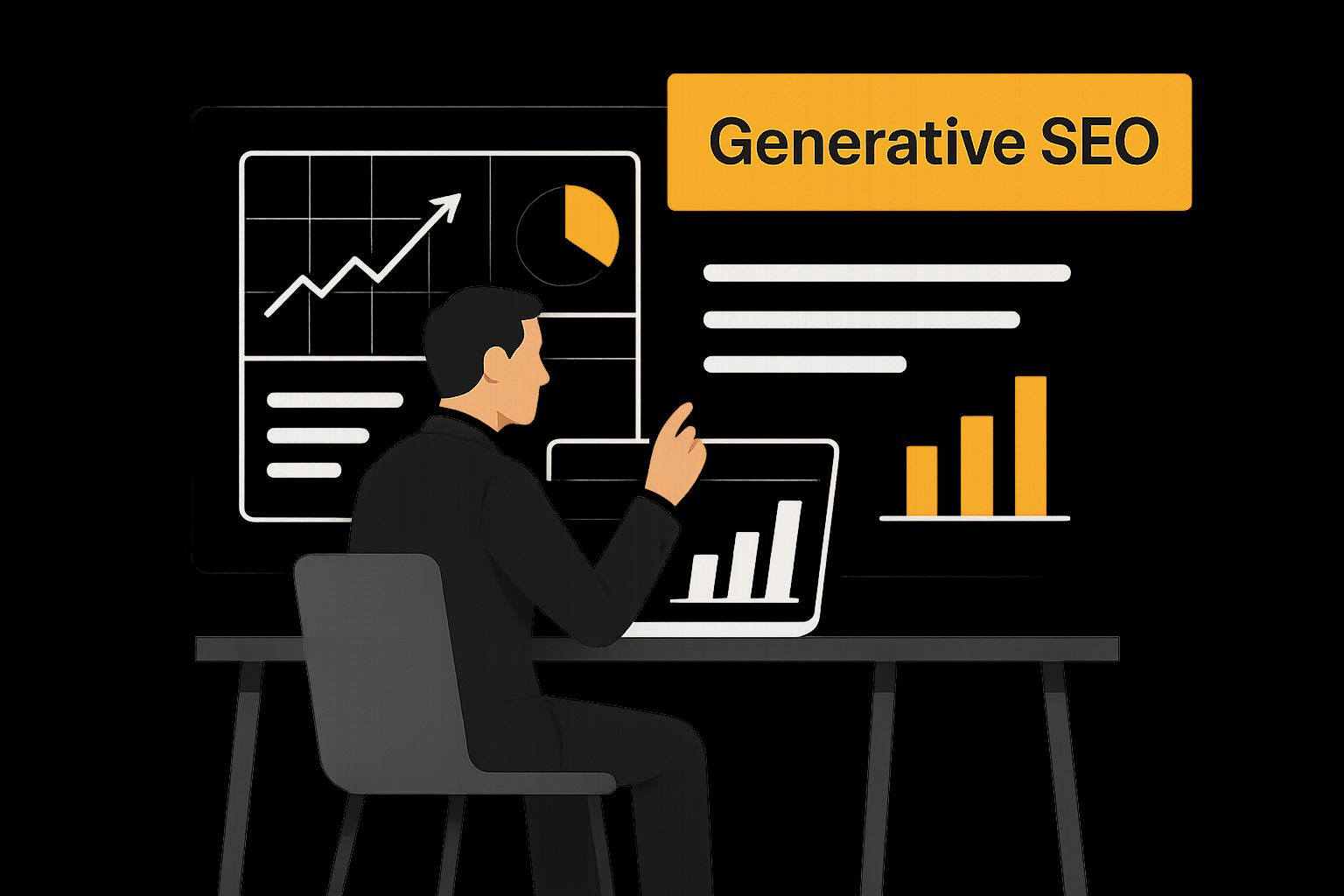 Infographic about what is generative engine optimization