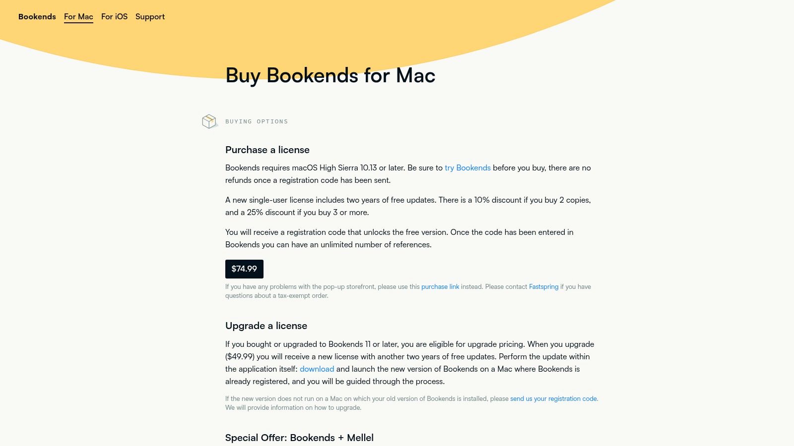 Bookends (Sonny Software)