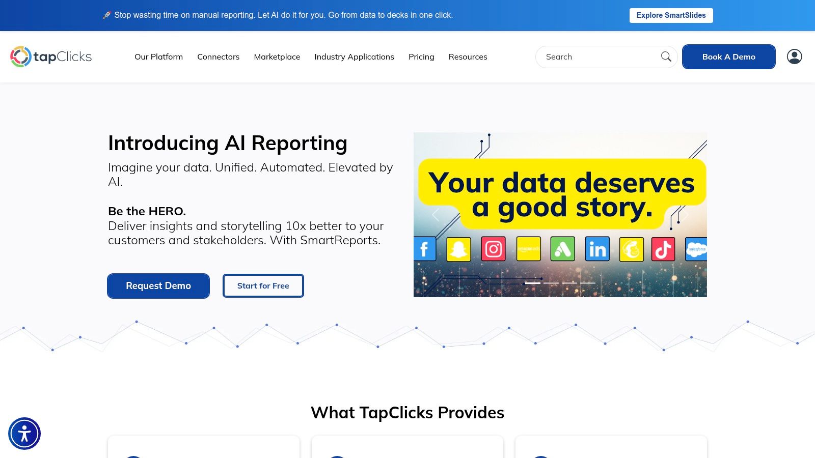 TapClicks (TapFree and TapData)