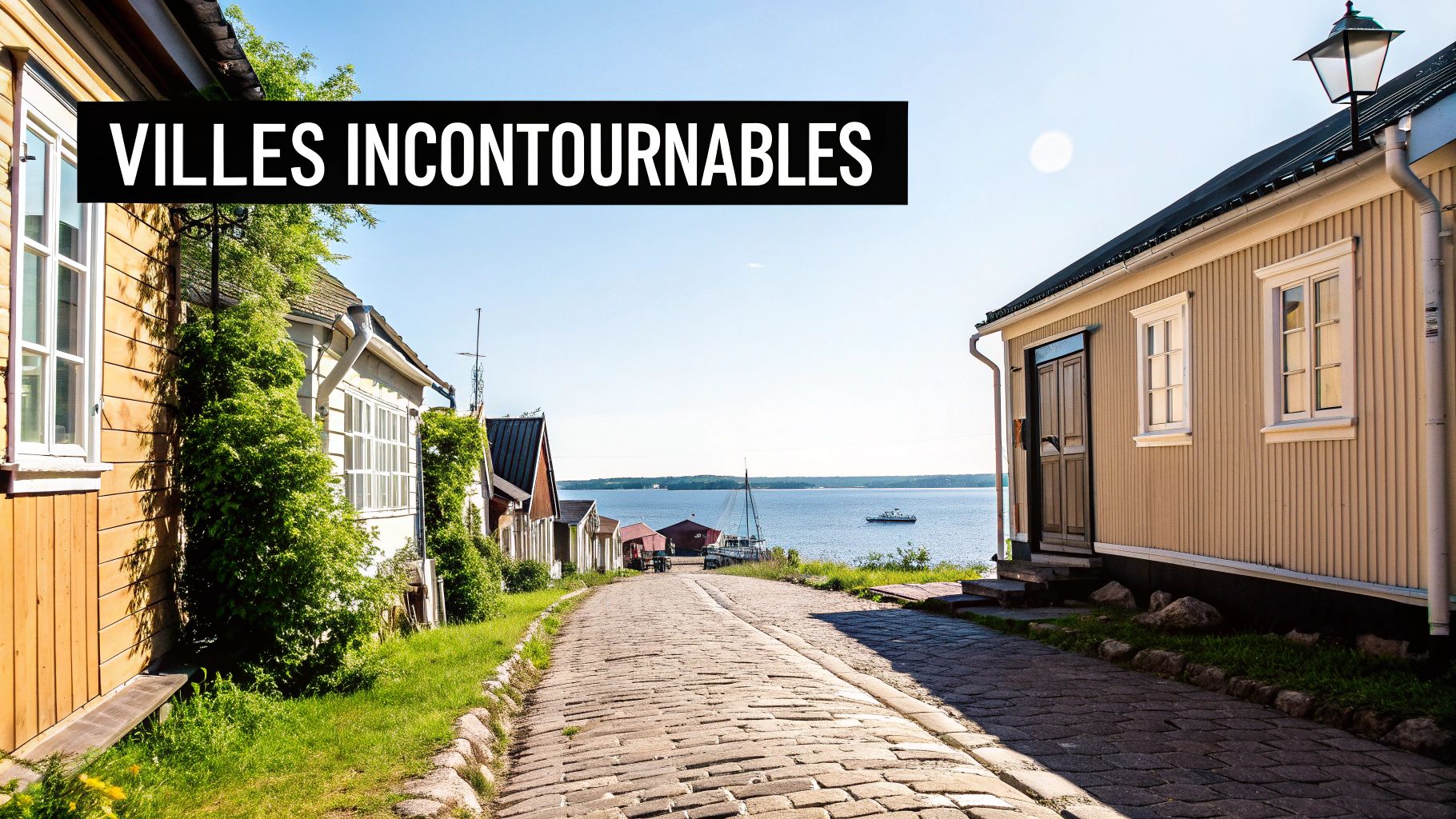 Vue aérienne de la ville de Nessebar en Bulgarie