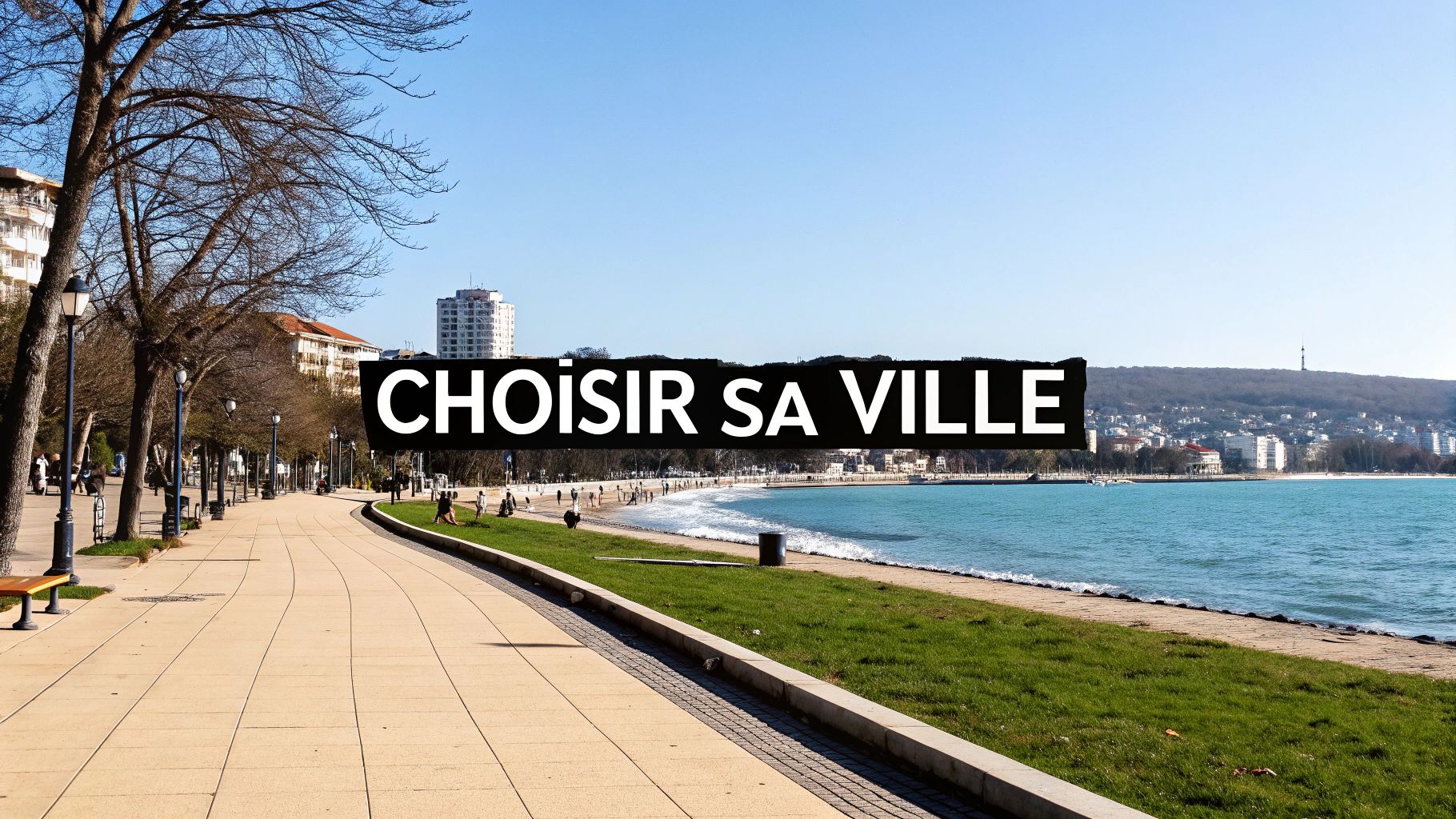 Vue panoramique de la ville de Plovdiv en Bulgarie