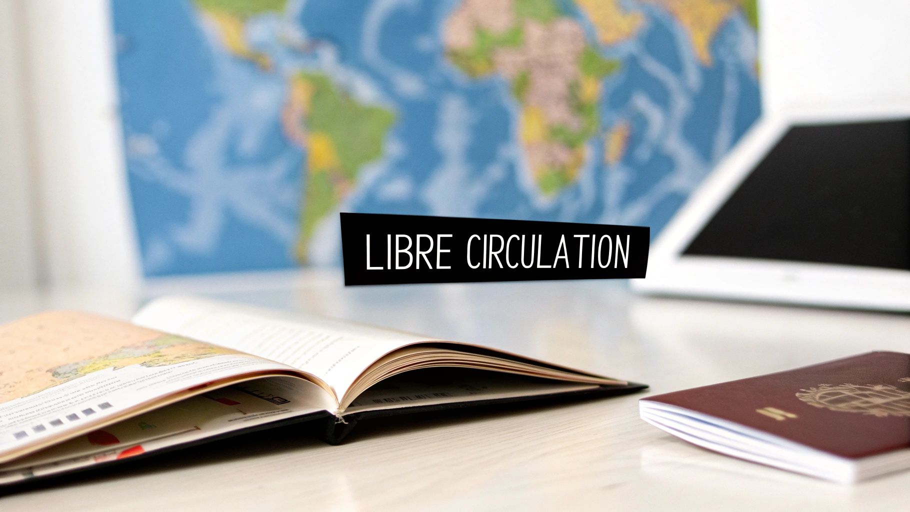 Carte de l'espace Schengen mettant en évidence les pays membres