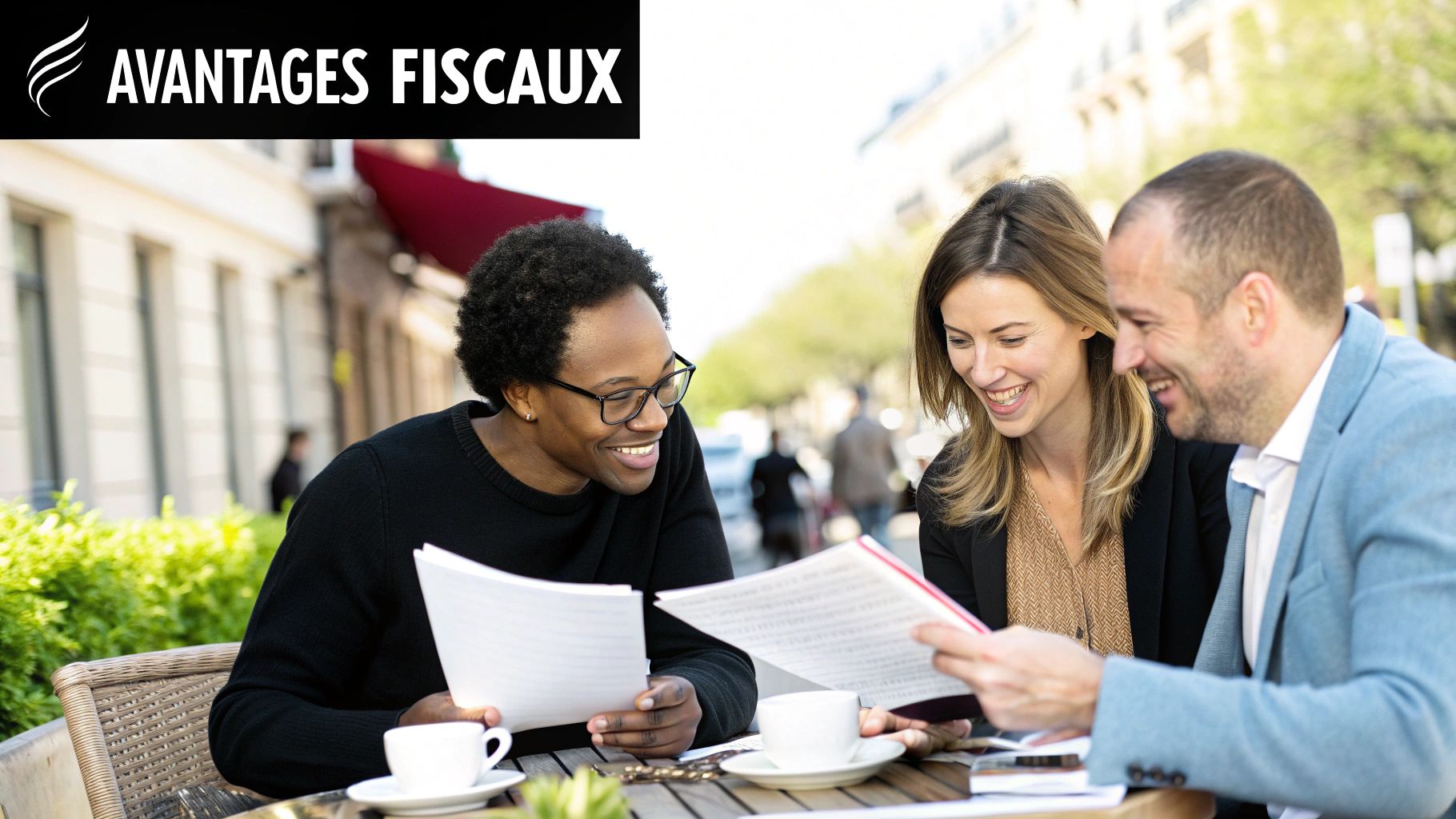 Un homme analysant des documents fiscaux italiens avec un ordinateur portable