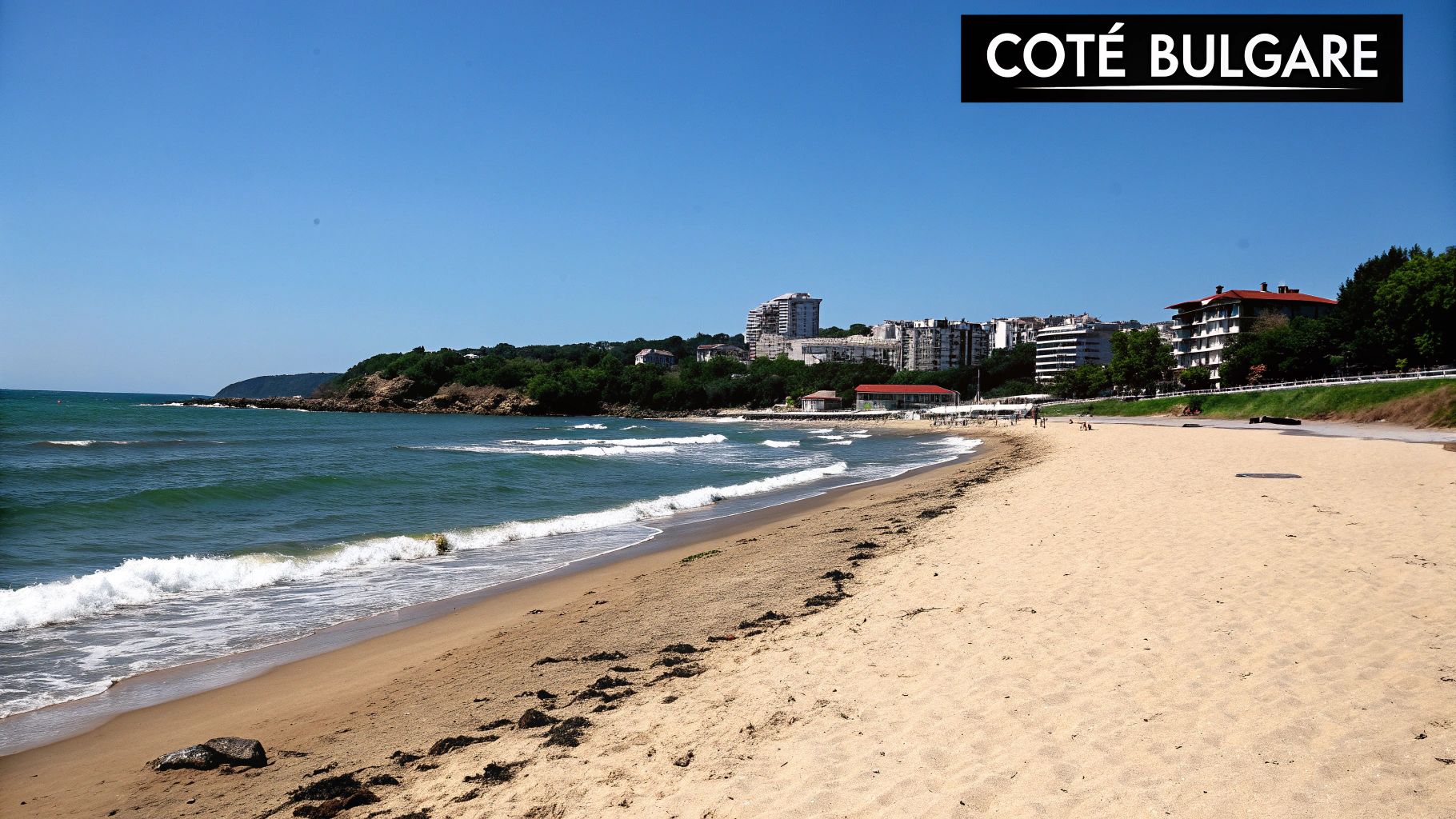 Se détendre sur la côte de la mer Noire