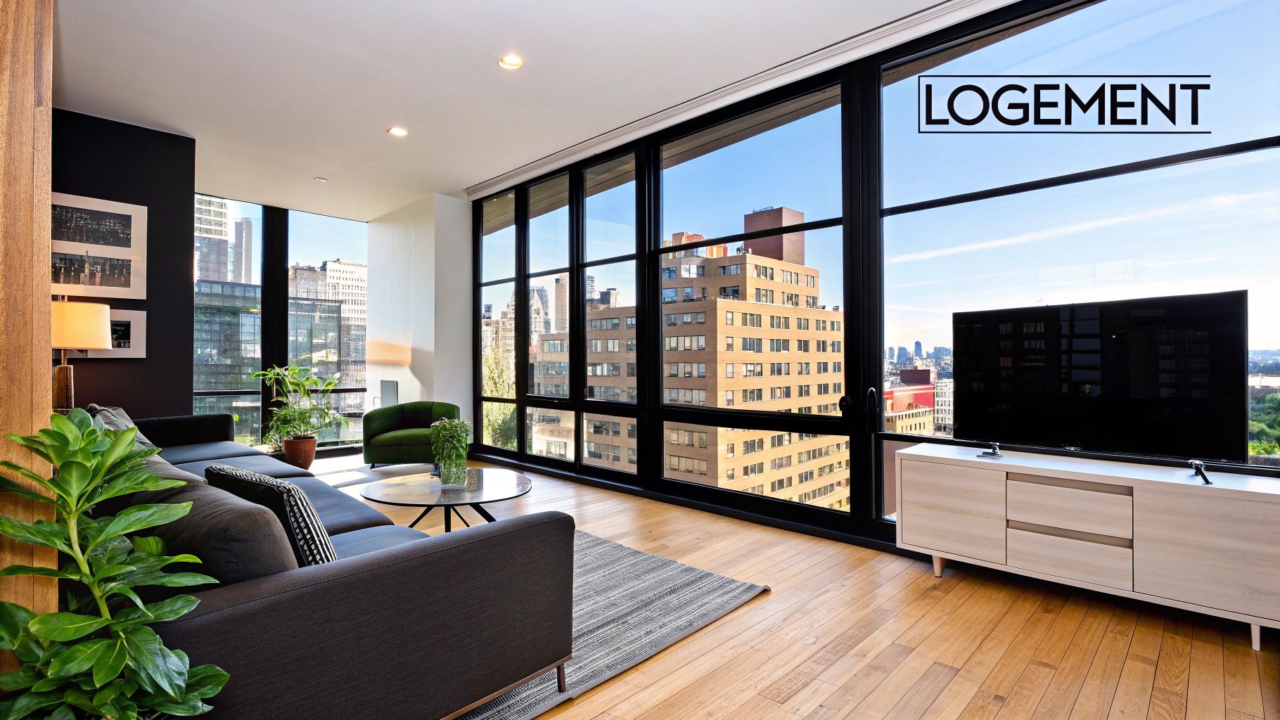 Une rue pittoresque avec des immeubles d'habitation typiquement suisses