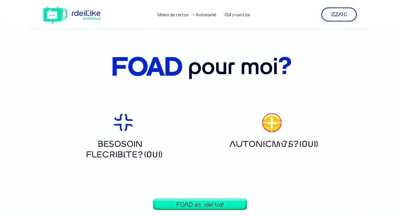 Infographic about formation en foad